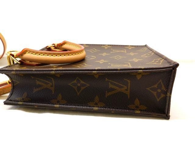 Louis Vuitton Monogram Petite Sac Plat Shoulder Bag — view 4