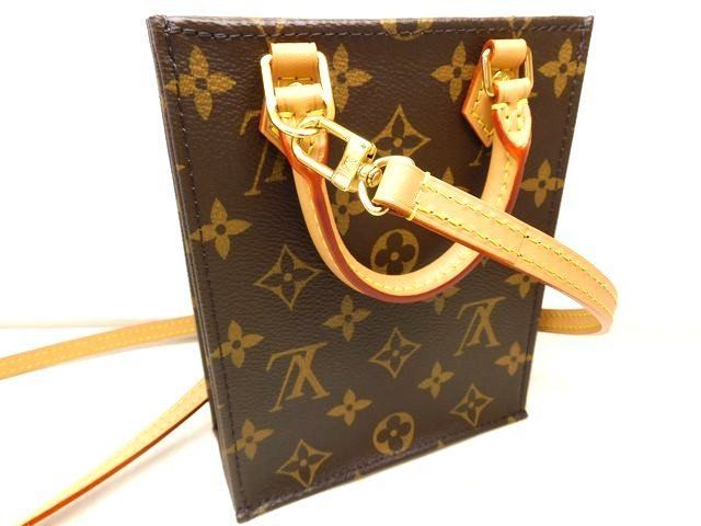 Louis Vuitton Monogram Petite Sac Plat Shoulder Bag — view 2