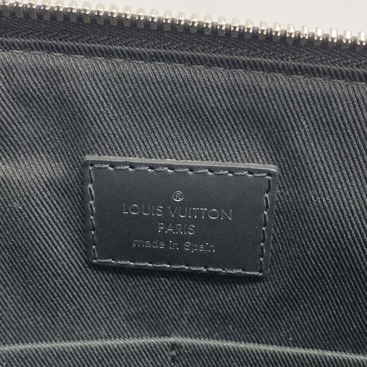 Louis Vuitton Shoulder Bag Damier Graphite Mick PM NM Black Gray — view 5