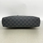 Louis Vuitton Shoulder Bag Damier Graphite Mick PM NM Black Gray — view 3