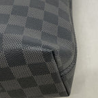 Louis Vuitton Shoulder Bag Damier Graphite Mick PM NM Black Gray — view 7