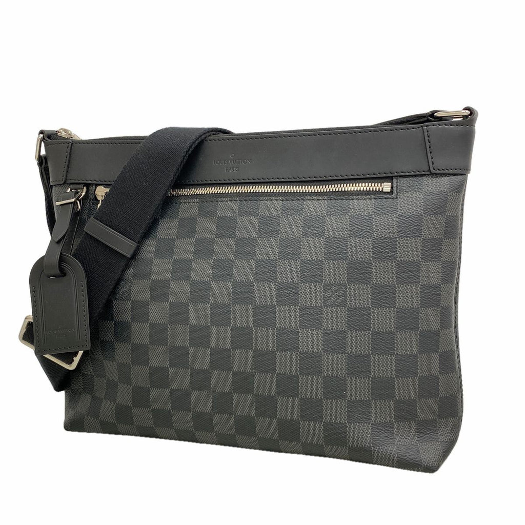 Louis Vuitton Shoulder Bag Damier Graphite Mick PM NM Black Gray