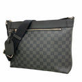 Louis Vuitton Shoulder Bag Damier Graphite Mick PM NM Black Gray