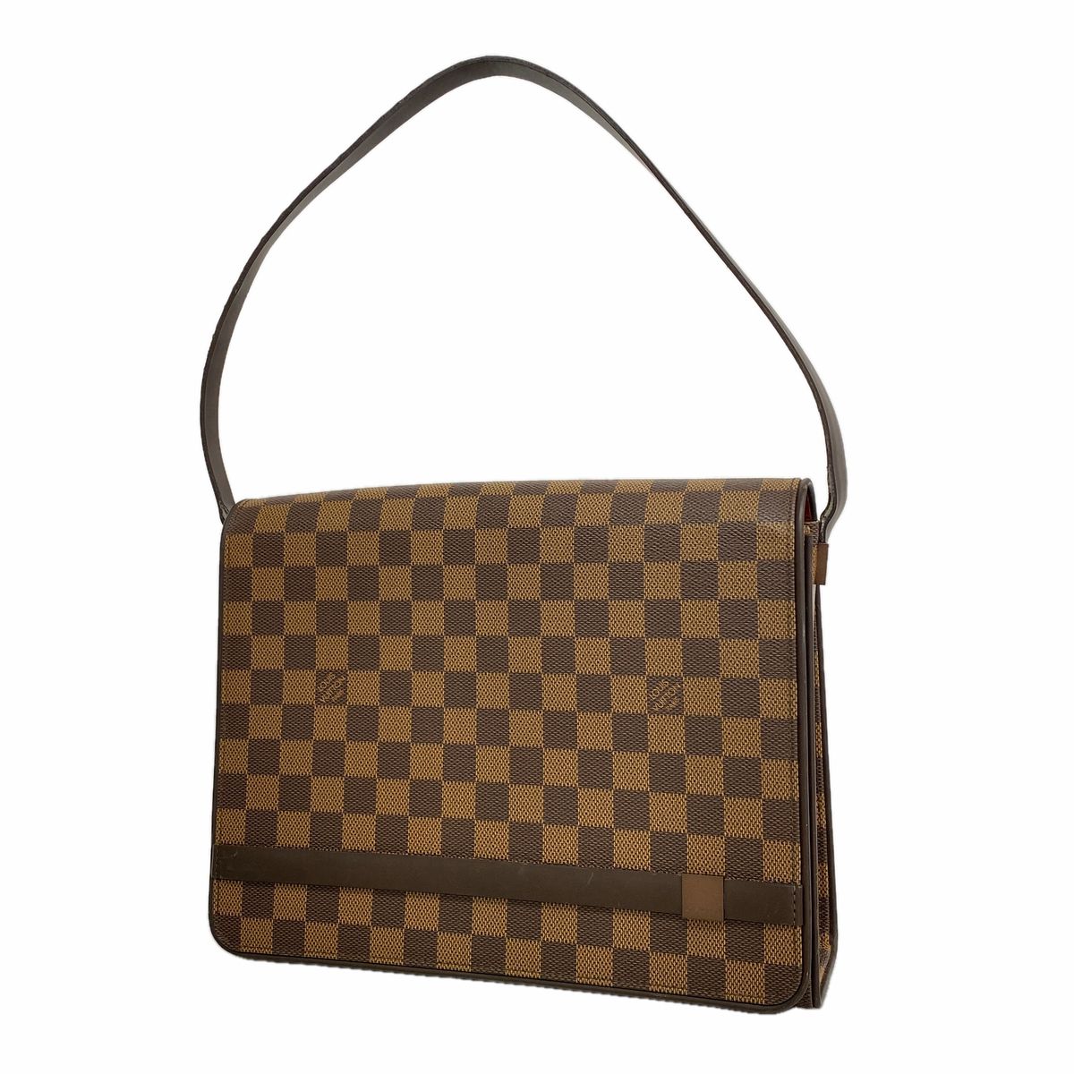 Louis Vuitton Shoulder Bag Damier Tribeca Carre Ebene