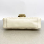 Gucci Shoulder Bag GG Marmont Leather Ivory Gold — view 3