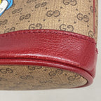 Gucci Shoulder Bag Doraemon Bordeaux Brown Gold — view 6