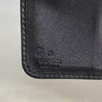 Gucci Wallet Micro Guccissima Leather Black Champagne Gold — view 4
