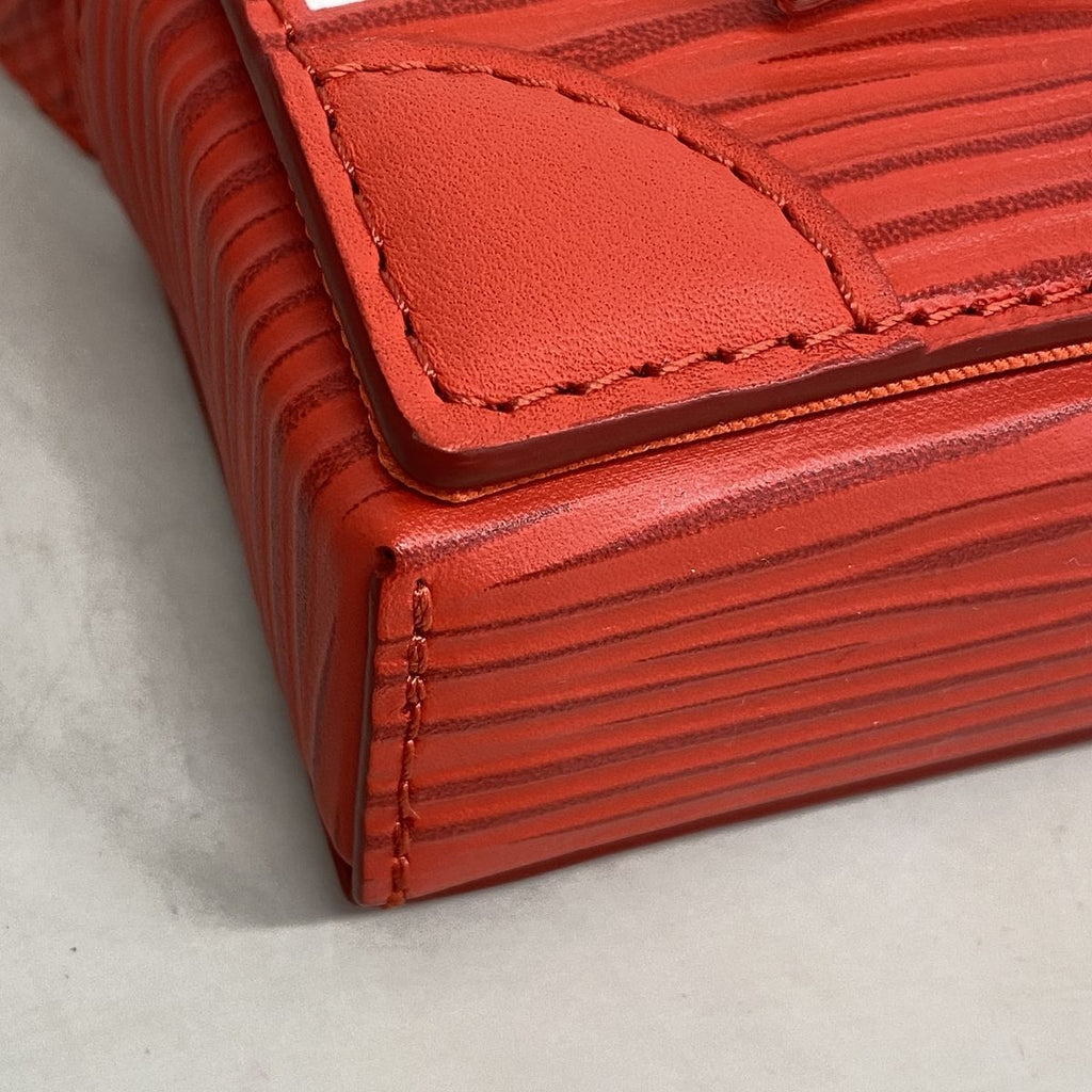 Louis Vuitton Shoulder Bag Epi XL Fall Microsteamer Red — view 6