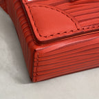 Louis Vuitton Shoulder Bag Epi XL Fall Microsteamer Red — view 6