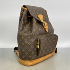 Louis Vuitton Backpack Monogram Montsouris GM Brown — view 2