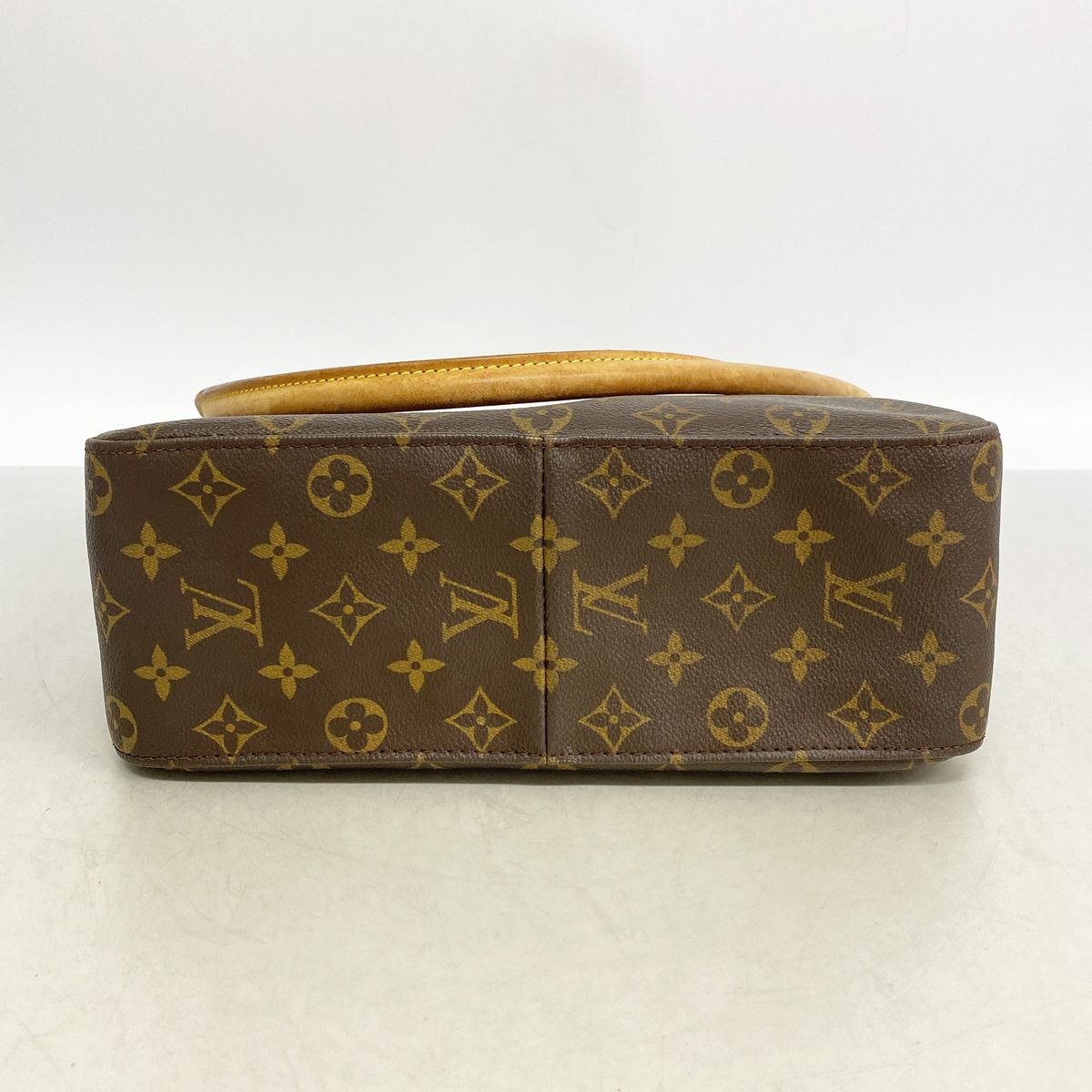 Louis Vuitton Shoulder Bag Monogram Looping GM Brown — view 3
