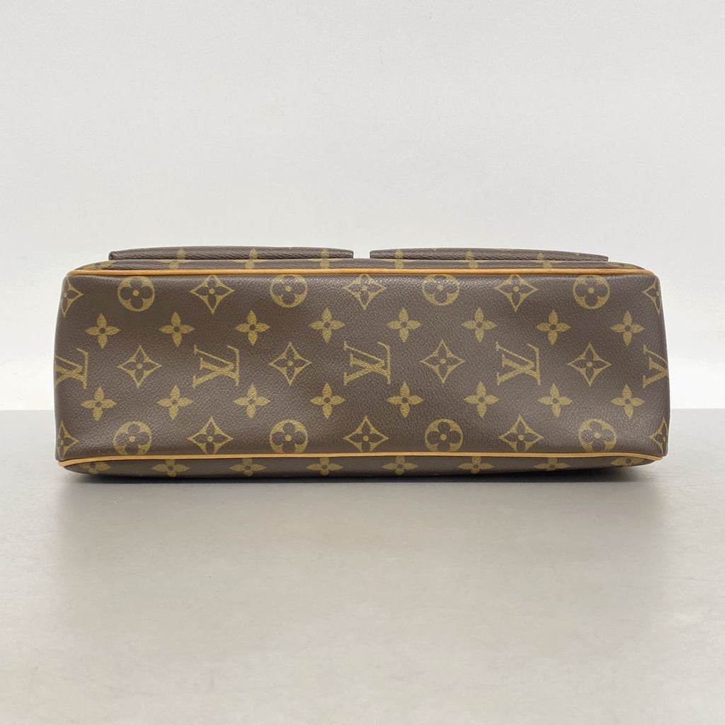 Louis Vuitton Shoulder Bag Monogram Viva-Cite GM Brown — view 3