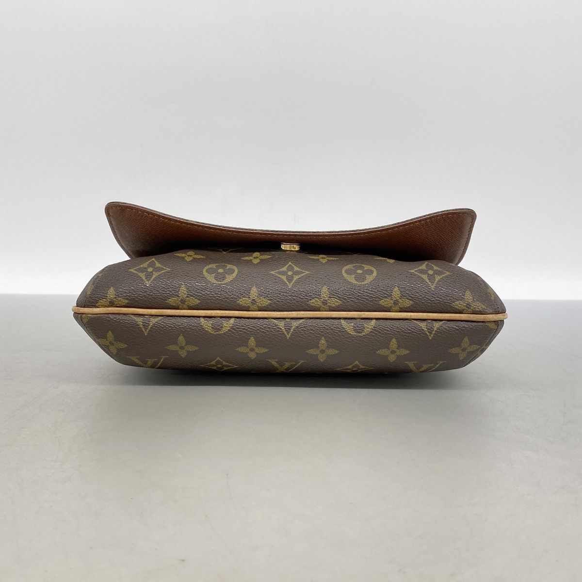 Louis Vuitton Shoulder Bag Monogram Musette Tango Short Strap Brown — view 3