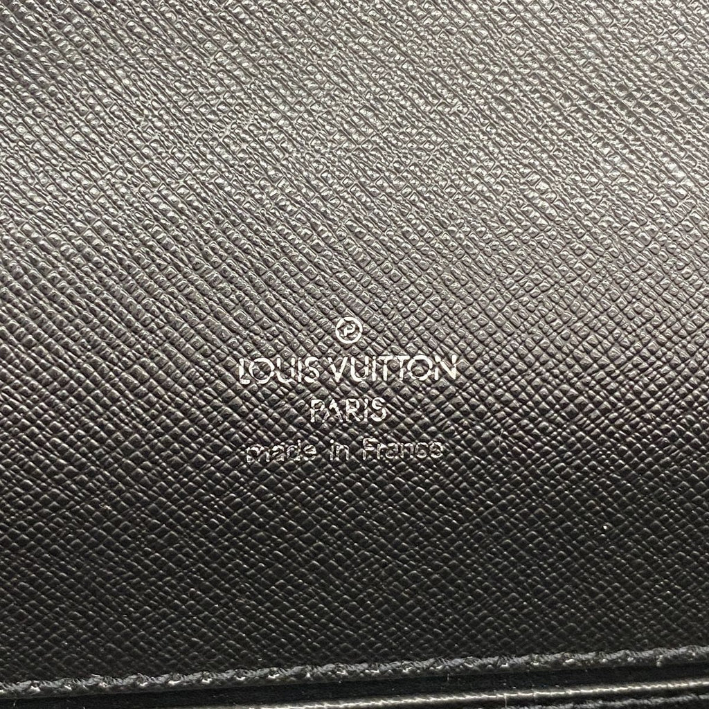 Louis Vuitton Business Bag Taiga Porte Documents Angara Ardoise — view 5