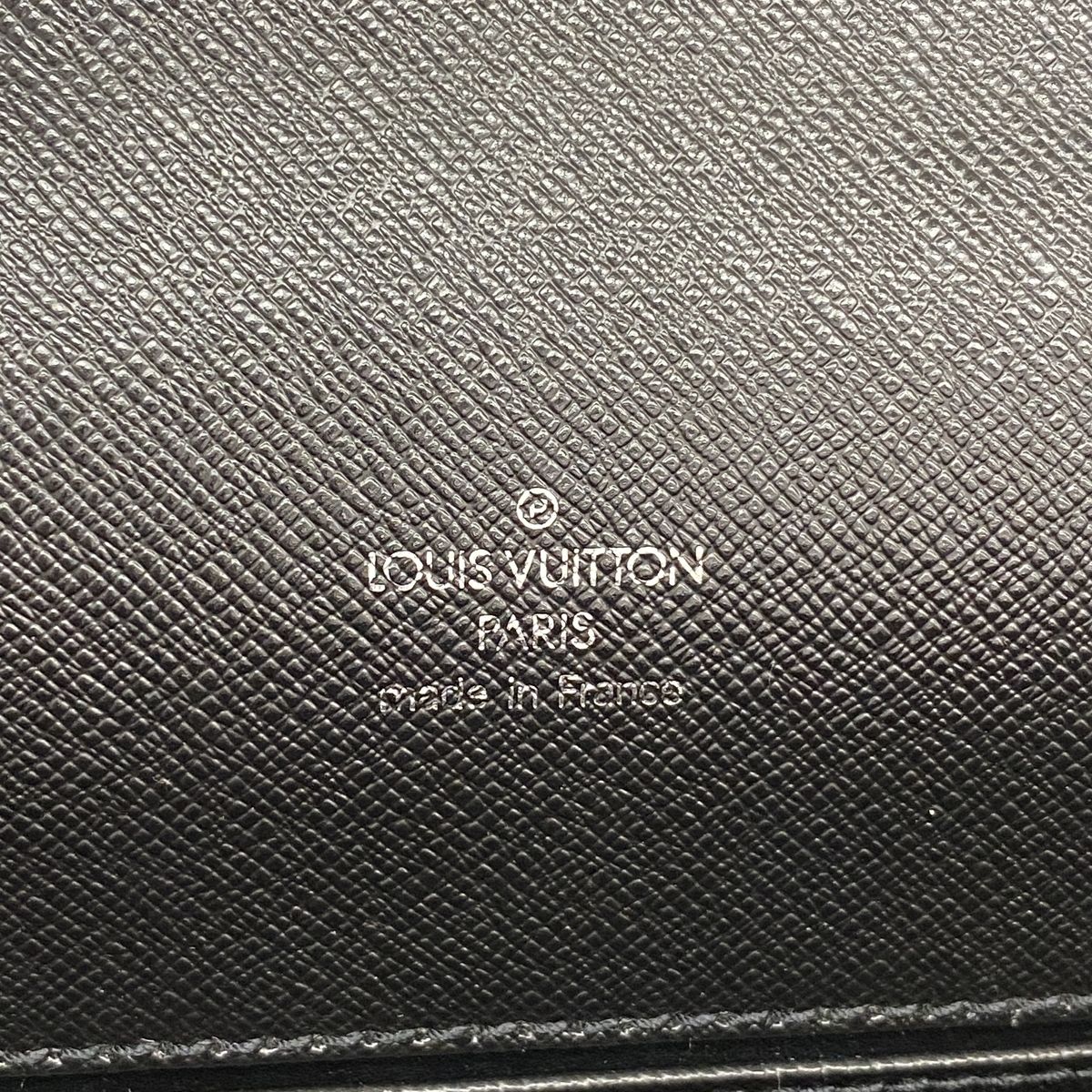 Louis Vuitton Business Bag Taiga Porte Documents Angara Ardoise — view 5