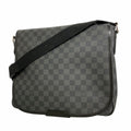 Louis Vuitton Shoulder Bag Damier Graphite Daniel MM Black Gray