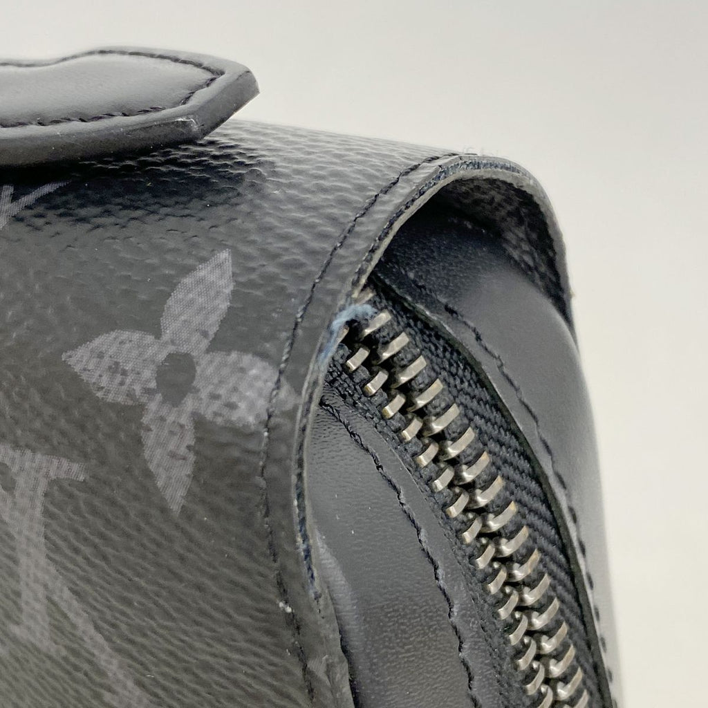 Louis Vuitton Wallet Monogram Eclipse Zippy XL Black — view 5