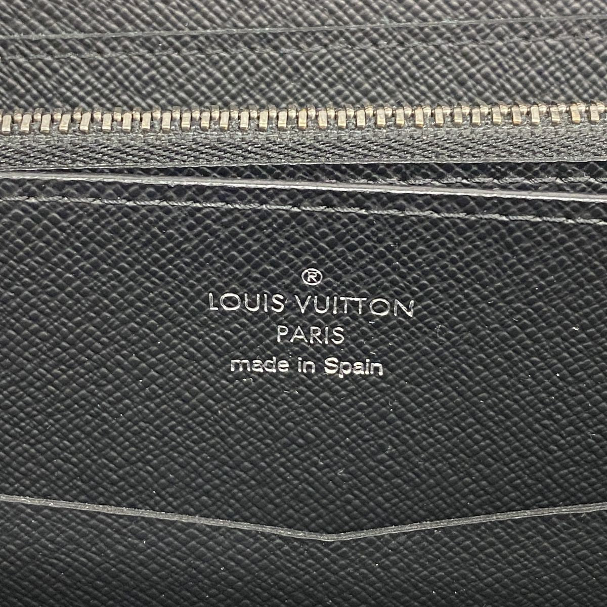 Louis Vuitton Wallet Monogram Eclipse Zippy XL Black — view 4