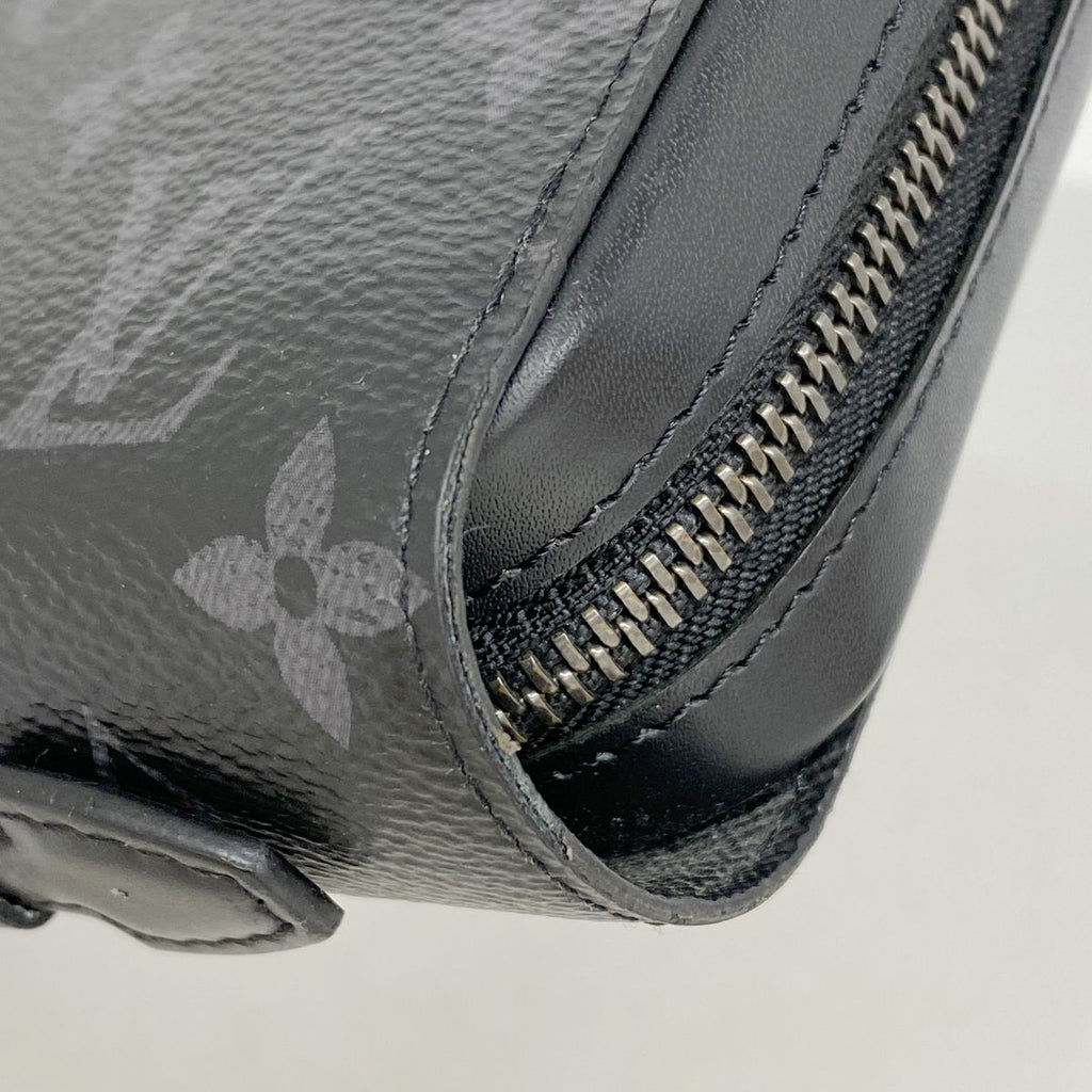Louis Vuitton Wallet Monogram Eclipse Zippy XL Black — view 6
