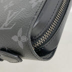 Louis Vuitton Wallet Monogram Eclipse Zippy XL Black — view 6