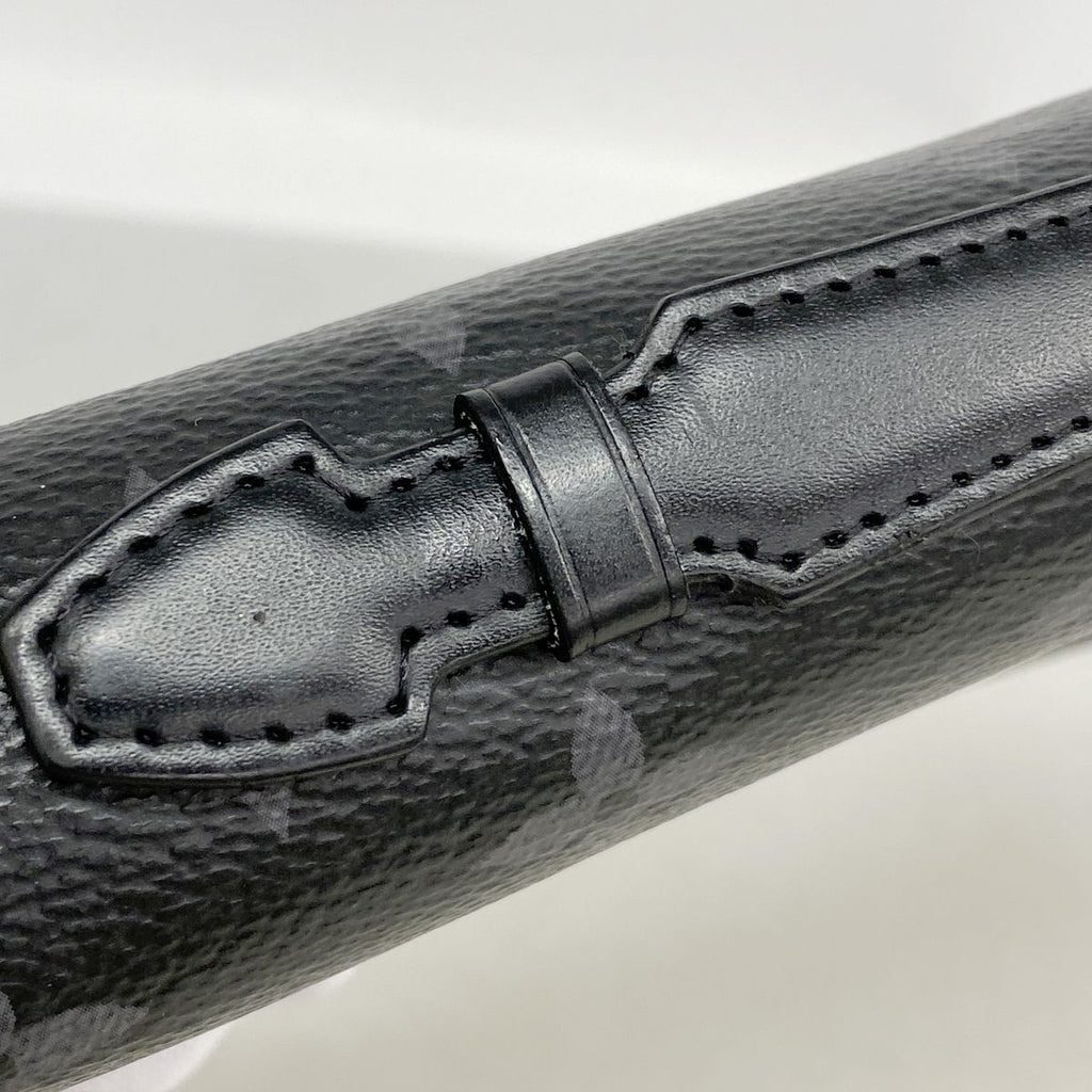 Louis Vuitton Wallet Monogram Eclipse Zippy XL Black — view 8