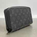 Louis Vuitton Wallet Monogram Eclipse Zippy XL Black — view 2