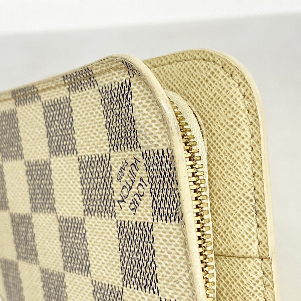 Louis Vuitton Wallet Damier Azur Portefeuille Insolit White — view 8