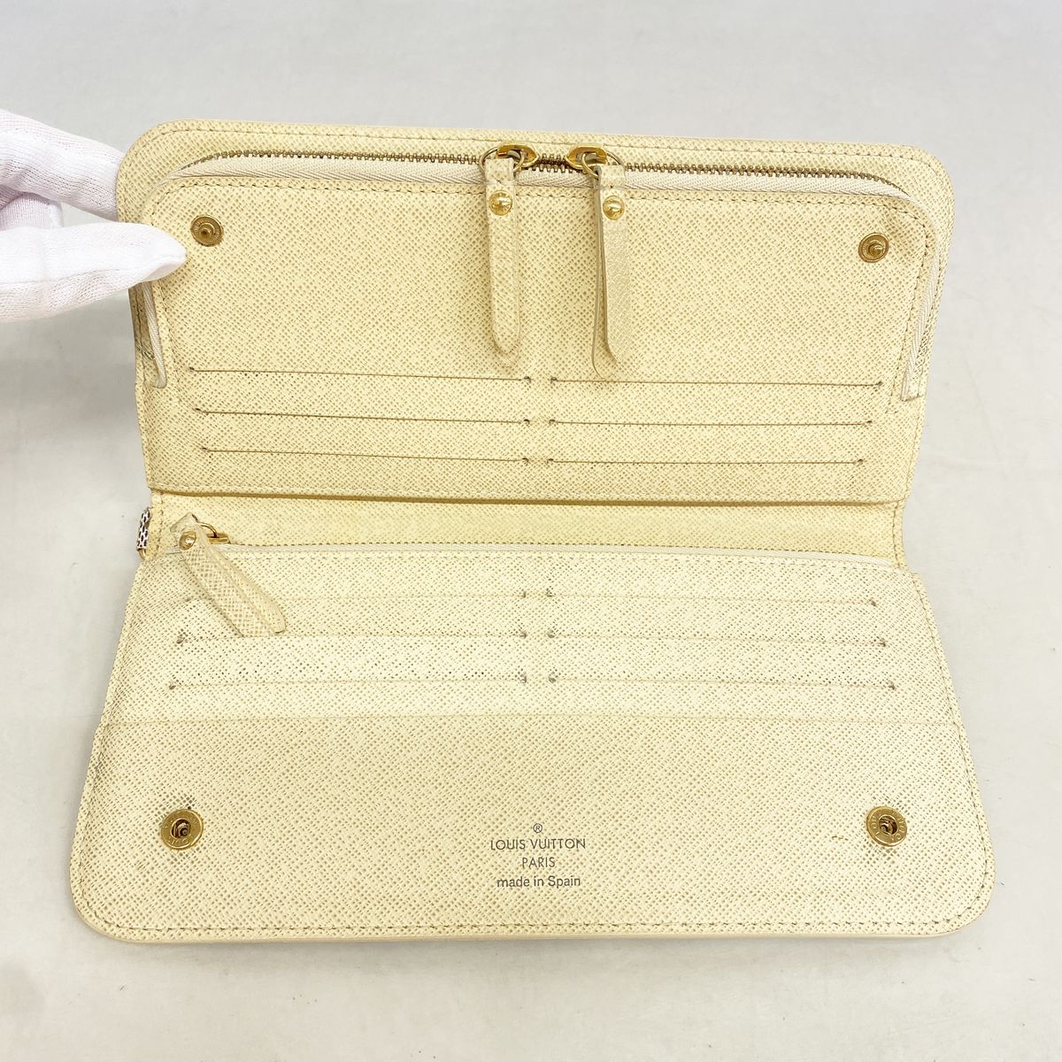Louis Vuitton Wallet Damier Azur Portefeuille Insolit White — view 3