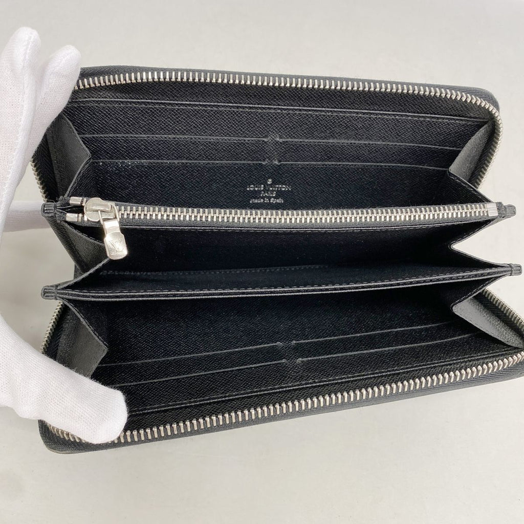 Louis Vuitton Wallet Epi Zippy Noir — view 3