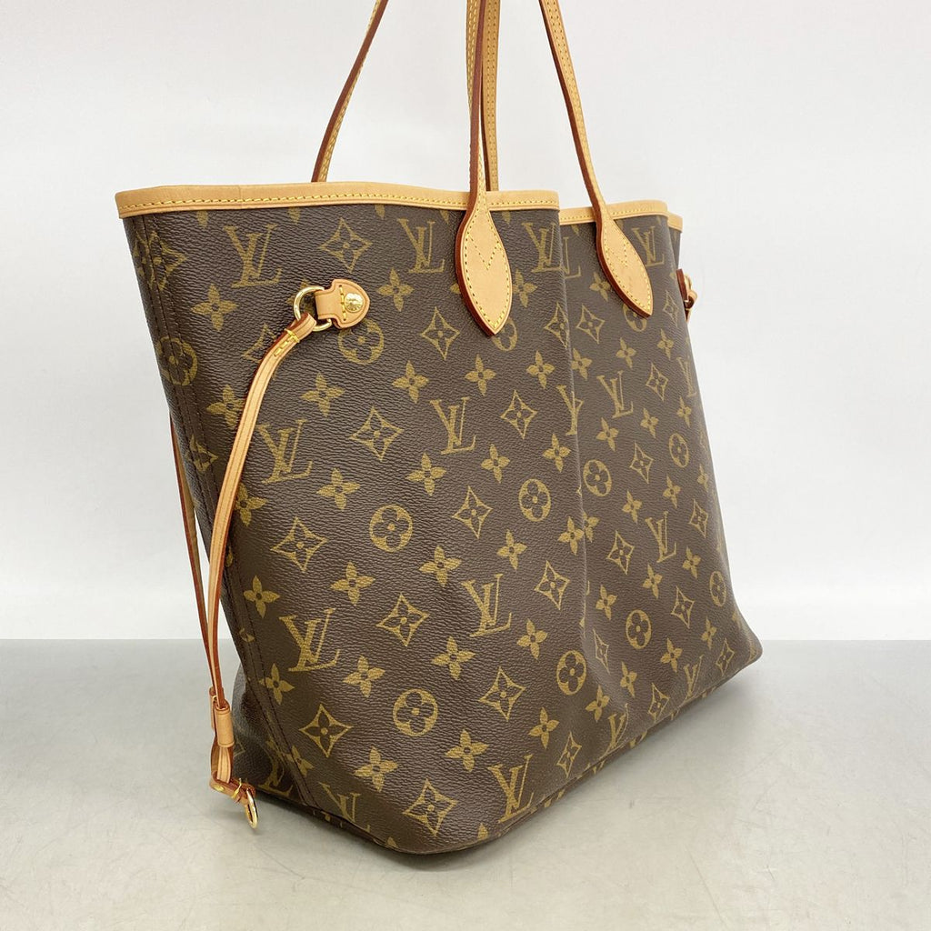 Louis Vuitton Tote Bag Monogram Neverfull MM Brown — view 2