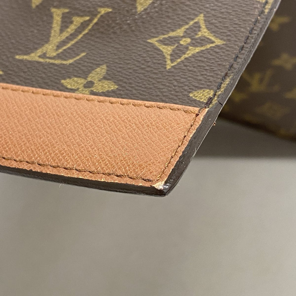 Louis Vuitton Clutch Monogram Porto Envelope Brown — view 7