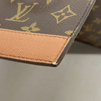 Louis Vuitton Clutch Monogram Porto Envelope Brown — view 7