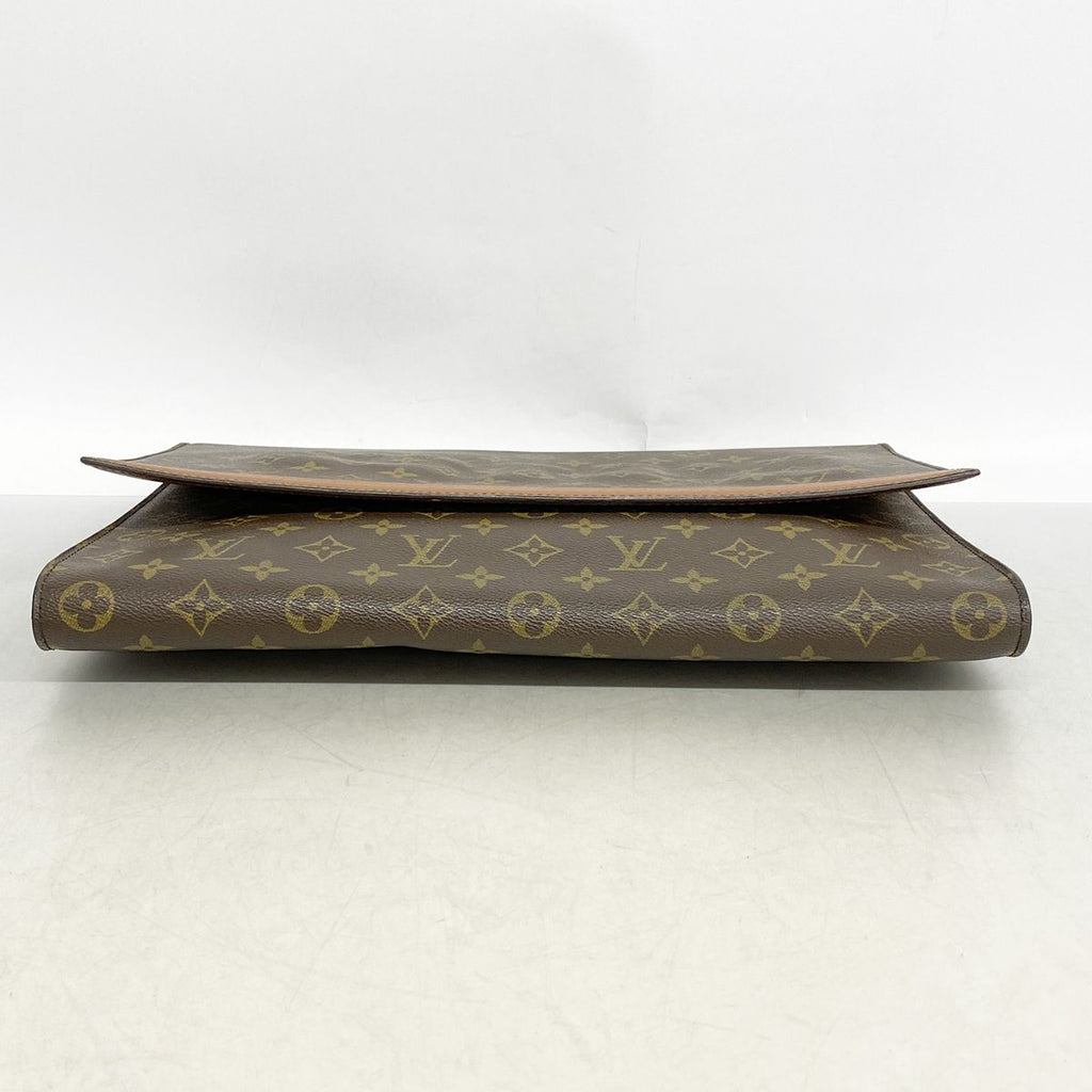 Louis Vuitton Clutch Monogram Porto Envelope Brown — view 3