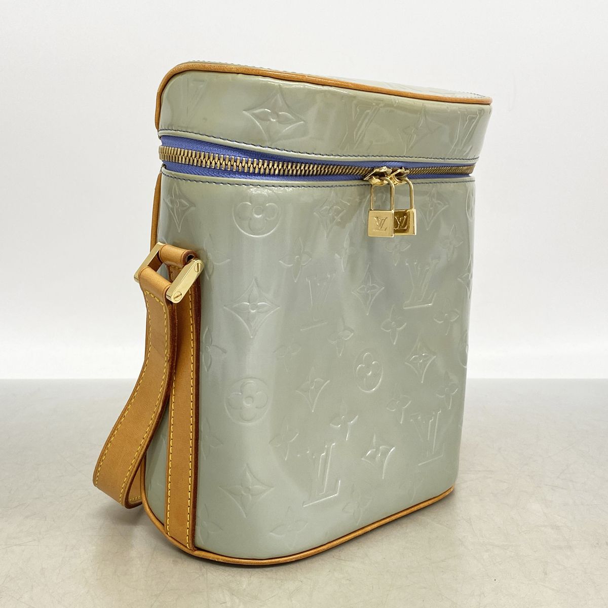 Louis Vuitton Shoulder Bag Vernis Sullivan Vertical Lavande — view 2