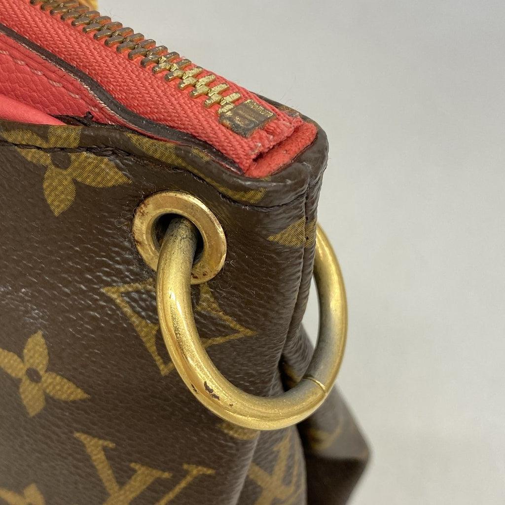 Louis Vuitton Handbag Monogram Pallas BB Brown Poppy Petal — view 6