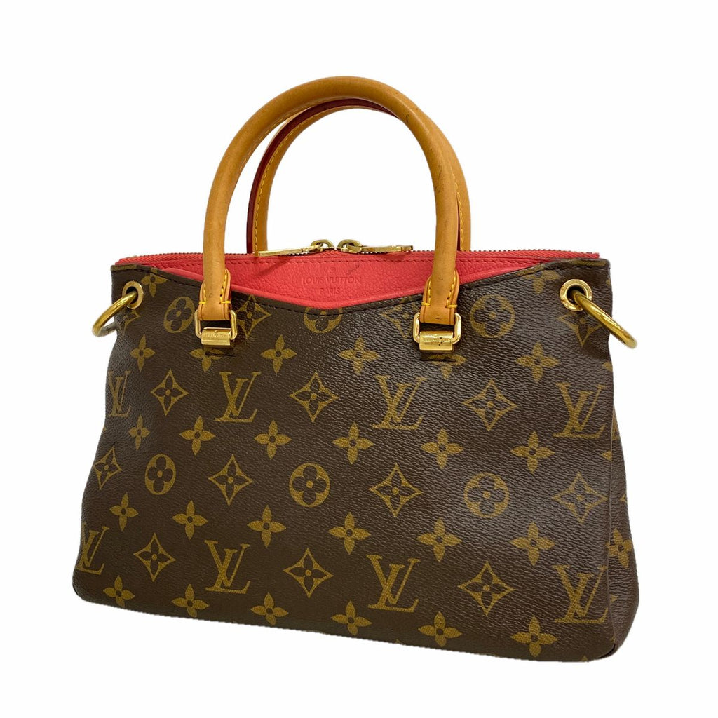 Louis Vuitton Handbag Monogram Pallas BB Brown Poppy Petal