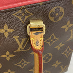 Louis Vuitton Handbag Monogram Pallas BB Brown Poppy Petal — view 7
