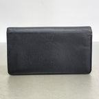 Chanel Wallet Coco Buttons Leather Black Gold — view 8