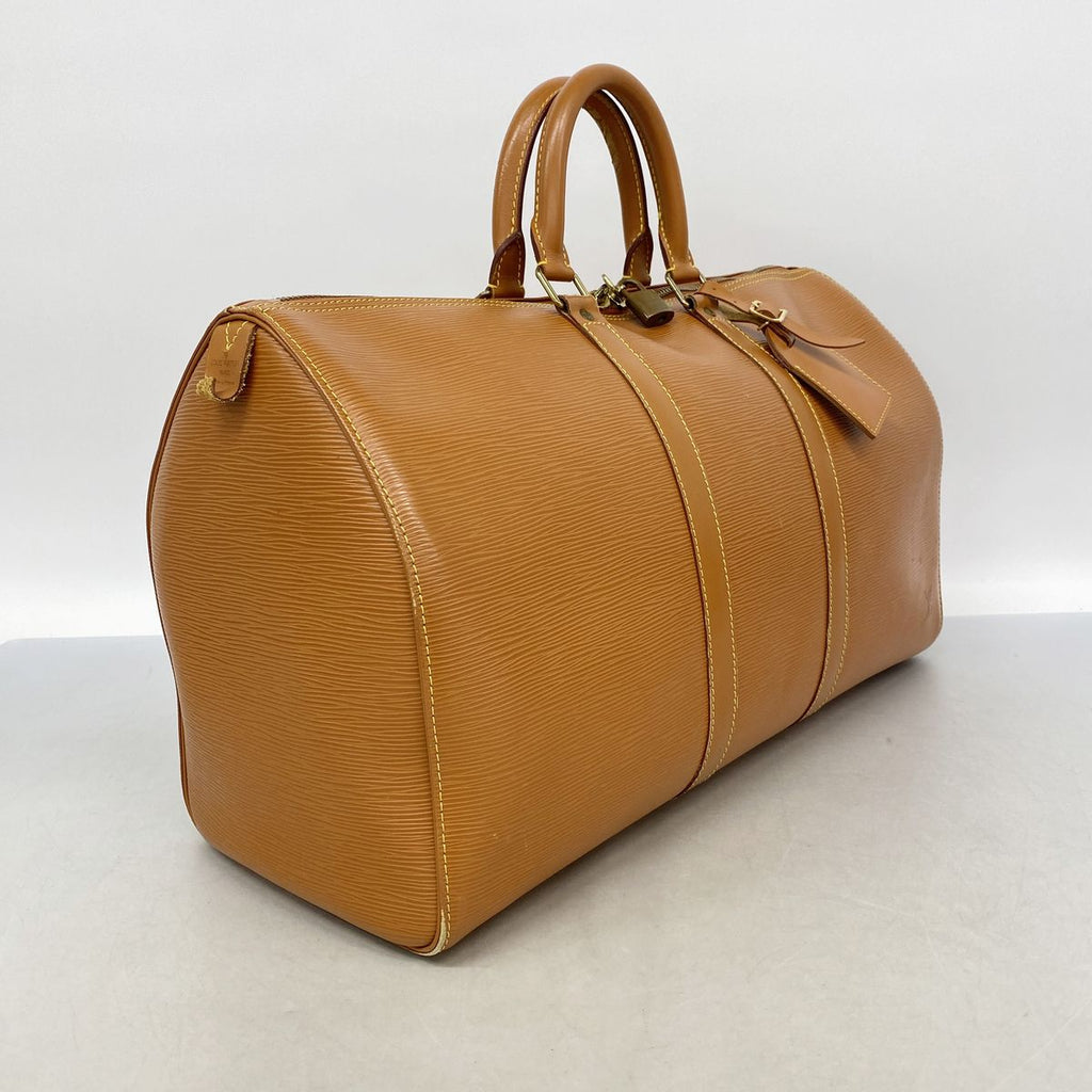 Louis Vuitton Boston Bag Epi Keepall 45 Cipango Gold — view 2
