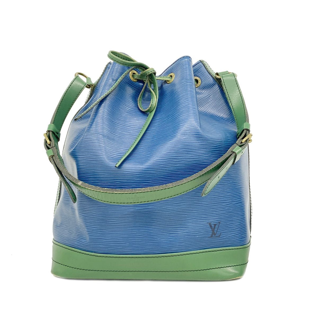 Louis Vuitton Shoulder Bag Epi Bicolor Noe Toledo Blue Borneo Green