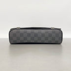 Louis Vuitton Shoulder Bag Damier Graphite LV Alps District Pmnm Black — view 3