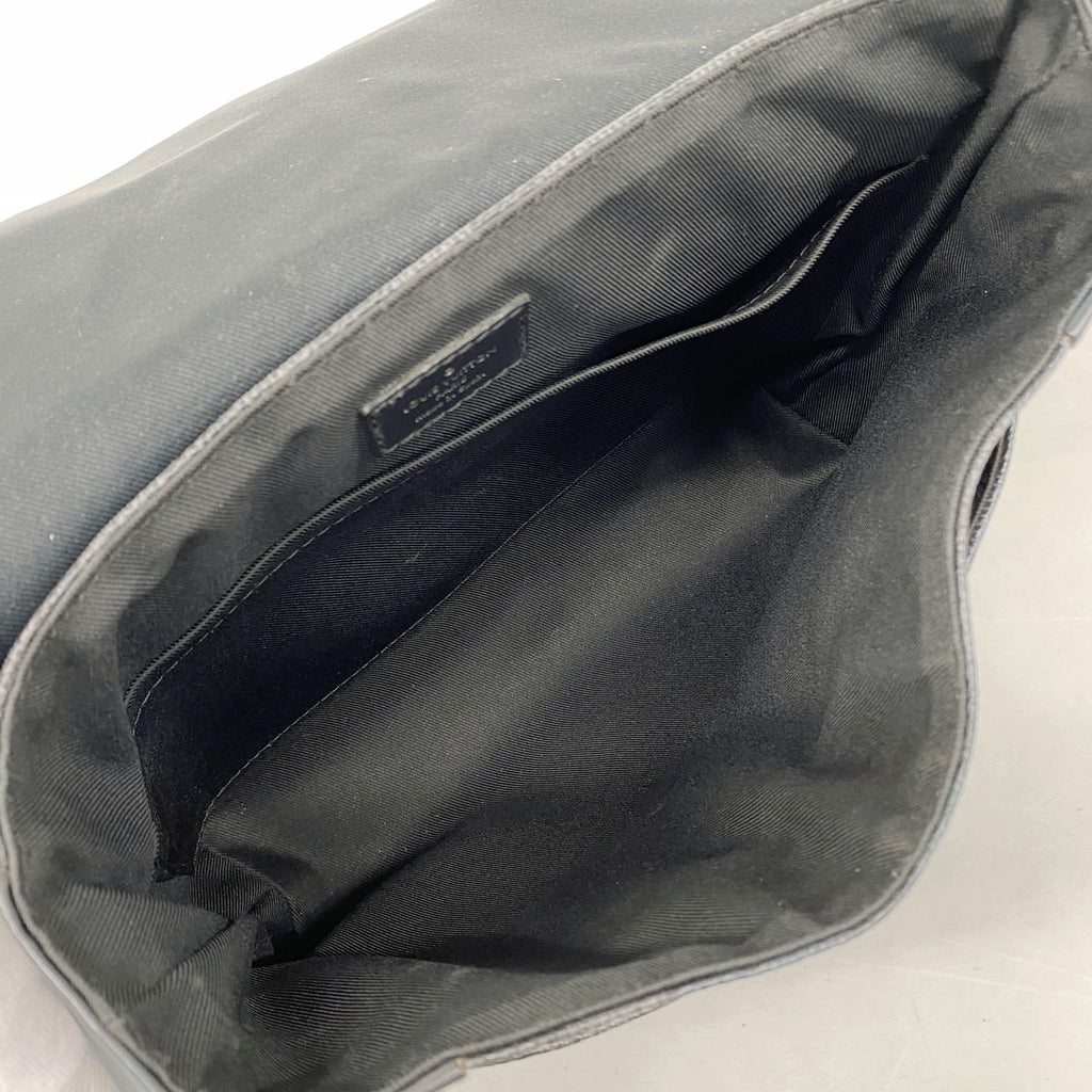 Louis Vuitton Shoulder Bag Damier Graphite LV Alps District Pmnm Black — view 4