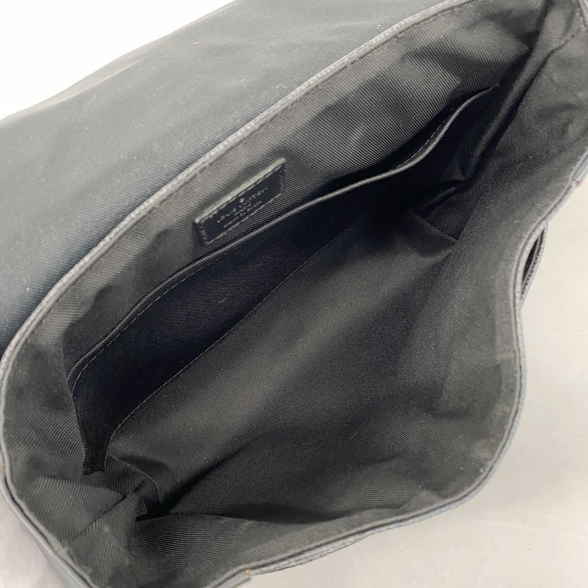 Louis Vuitton Shoulder Bag Damier Graphite LV Alps District Pmnm Black — view 4