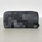 Louis Vuitton Wallet Damoflage Zippy Horizontal Black — view 7