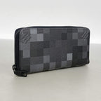 Louis Vuitton Wallet Damoflage Zippy Horizontal Black — view 2