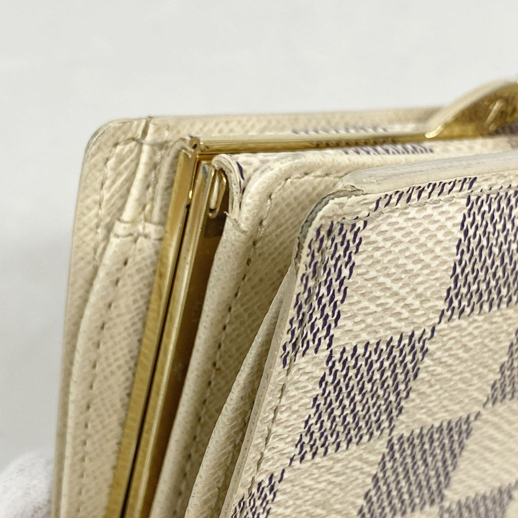 Louis Vuitton Wallet Damier Azur Portefeuille Viennois White — view 5