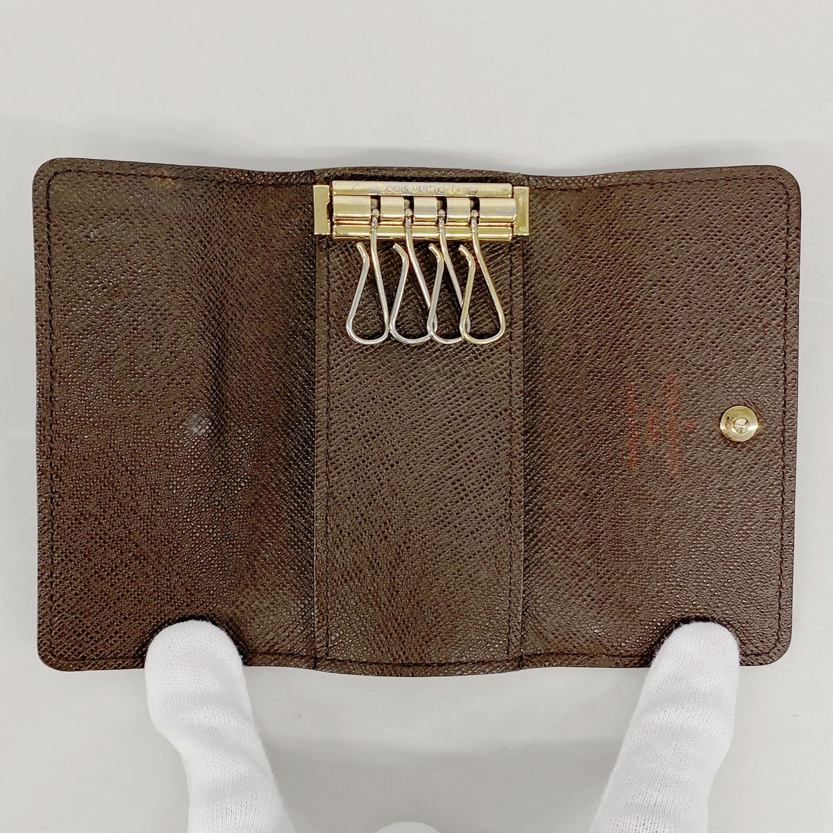 Louis Vuitton Key Case Damier Multicles 4 Ebene Key Holder — view 3