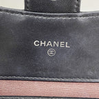 Chanel Trifold Wallet Quilted Lambskin Black Silver — view 4