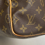 Louis Vuitton Boston Bag Monogram Keepall Bandouliere 55 Brown — view 8
