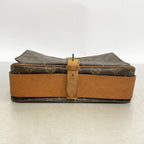 Louis Vuitton Shoulder Bag Monogram Cartouchiere GM Brown — view 3